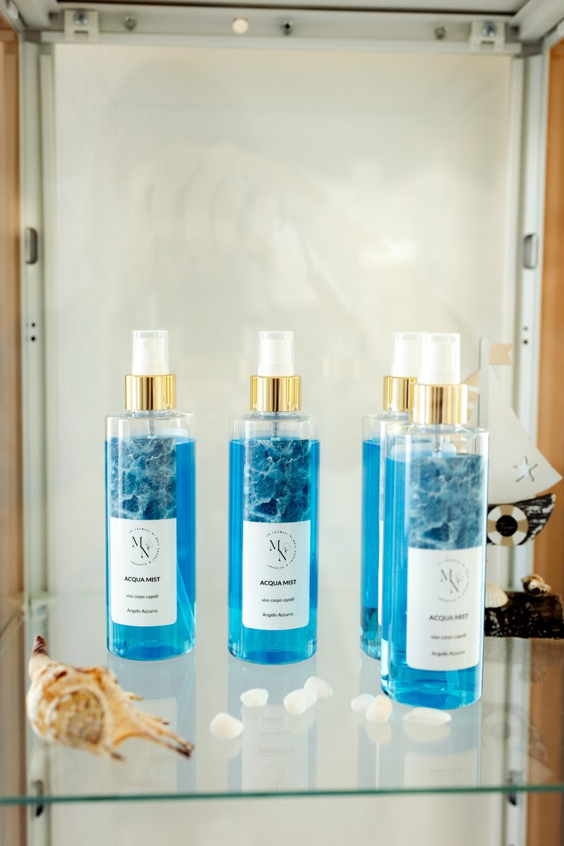 La linea Acqua Mist esposta nel salone